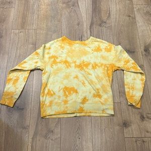 Athleta tie dye sweatshirt
